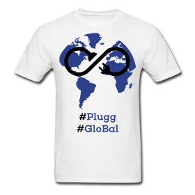 Plugg GloBal Tee Shirt (Blue OG)